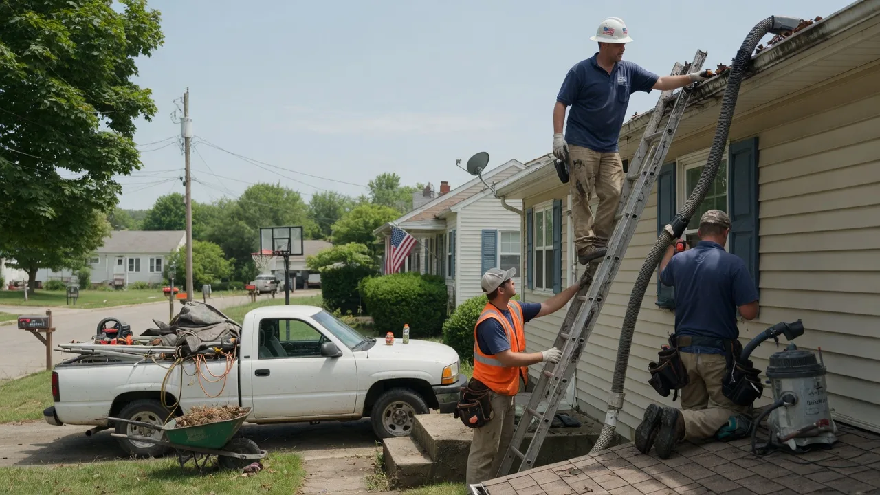 Gutter Installation in Vernon, IN near me
